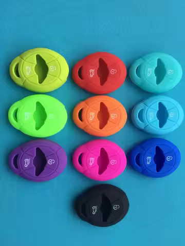 1Pc 2 Buttons Remote Smart Silicone Car Key Case Cover For Bmw Mini Cooper One S R50 R52 R53 Styling