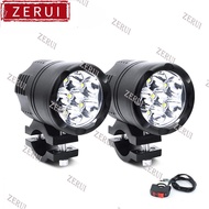 ZR For 60W LED light motorcycle LED sports light drive headlight headlight fog cutting headlight + L