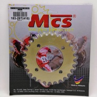 MCS 415 Sprocket LC135 Y125 Y100 RXZ 29T~38T RACING YAMAHA 183 LC 125Z