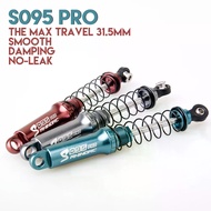 RhinoRC S095 Pro 95mm Crawling Shock max travel 31.5mm for 4lbs to 12lbs
