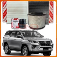 [ Fortuner Engine Oil ] Engine air filter - Air conditioner filter - Fotuner car oil filter