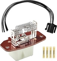 FAERSI 973-013 HVAC Blower Motor Resistor Kit with Wire Harness Compatible with 2003-2014 Ford E-150