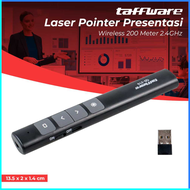 COD Taffware Laser Pointer Presentasi Pen Remote / laser presentase pointer presentasi wirelles / la