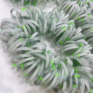 Xinjiang Golden Silk Jade Bracelet Natural Jade Color Floating Flower Ice Jade Tianshan Jade Bracele