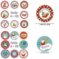 Now Christmas Sticker Contents 500 Cake Jars Christmas Gift Sticker Waterproof Limited Stock