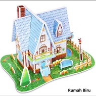 FOAM PUZZLE TOY 3D CRAFT TOY 3D HOUSE EDUCATIONAL TOY