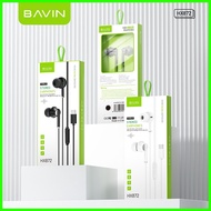 ∮ ✧ ⎯ BAVIN HX872 HiFi BASS Wired Earphone USB-C In-Ear Headphone Headset With Microphone Stereo So
