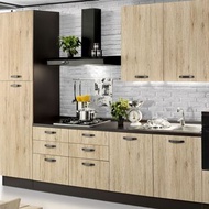 【香港全屋傢俬設計訂做】廚房櫥櫃吊櫃地櫃檯面石英石包運輸安裝高身櫃