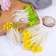 P PVC Simulation Vegetable Bean Sprout Model Creative Mung Bean Sprout Soy Sprout Bag Pendant Fake F