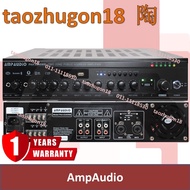 AmpAudio 240W / 360W Public Address Amplifier PA System Sistem Surau Masjid 240W USB [Not TOA Brand]