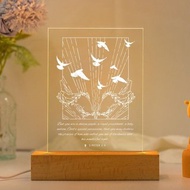 信徒皆祭司 彼得前書2:9 恩典之光 聖經經文LED燈 經文禮物