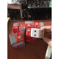 Genuine insulated 3-pin, 1-pin 3-pin socket