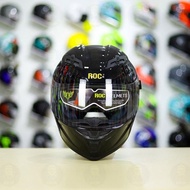 [Genuine 24t warranty] Fullface helmet with 2 glasses ROC 03 - ROC R3 - ROC R03, matte black, glossy