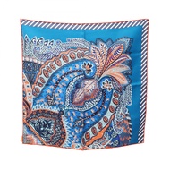 【二手】愛馬仕 HERMES 絲巾 Petit Carre Carre 45 Gavroche Maharani's Garden Silk Gavroche Mahara 女士二手 A