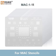 Amaoe MAC 1-13 For MACBOOK MAC Pro A2159 A1706 M1 M2 M3 M4 M5 Power USB Charging IC CPU/RAM SSD DDR 