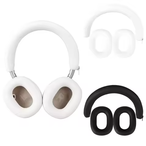 Replacement Ear Cushions Ear Pads with Headband Set for Anker Soundcore Space 2 Headphones
