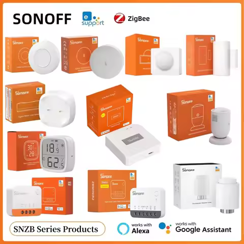 SONOFF Zigbee ZBBridge Pro For SNZB 01P 03P 06P TRVZB,SNZB-02D, ZBmini-L2 ZBMINI R2 Series Products 