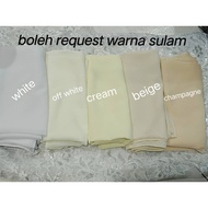 Shawl nikah /shawl murah/tudung nikah/tudung kahwin murah/veil nikah