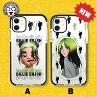 DRCASE Billie Eilish iPhone Case Casing Black Border IMD Soft Case iPhone 7 8 PLUS SE X XS XR XS MAX