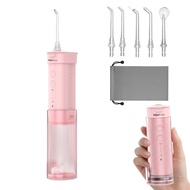 Mini Water Flosser for Teeth,Travel Size Dental Flosser , Portable Oral Irrigator with Telescopic Wa