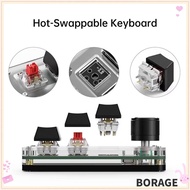 BORAG  Gaming Keyboard,  Backlit 3 Keys|Mechanical Keyboard, |Mini Knob Keypad Photoshop