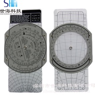 In Stock Plastic Pilot Slide Rule E6B-M Aviation Flight Ruler Military Slide Rule Civilian Flight Ve