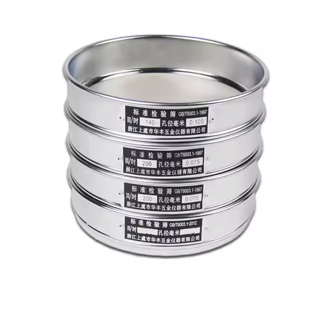 Standard Laboratory Test Sieve 304 SUS filter mesh chroming frame Sampling Inspection Pharmacopeia s
