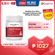Healthy Care CoQ10 Ultra Strength Coq10 300mg 60 Capsules Enhances Energy Levels Chemist Warehouse