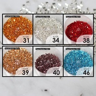 Broken Bamboo Sequin Beads FGB 2.1mm 45gr Monte Sequin Sewing Glass Beads