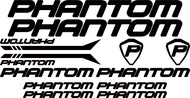 cod PHANTOM BIKE FRAME DECALS