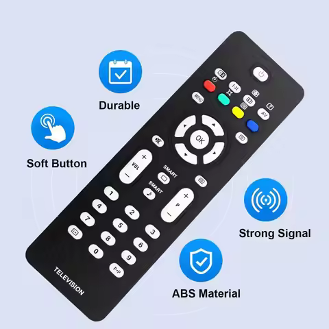 【HOT!A25P】Replace RC2023601 Remote Control for Philips LCD Smart TV RC2023601/01 42PFL7422 RC2023617