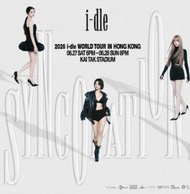27/6 1799  (G)I-DLE 2026 香港演唱會門票