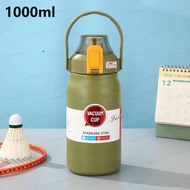 【จัดส่งจากกรุงเทพ】แก้วเก็บความเย็น กระบอกน้ำเก็บความเย็น ความจุ 1000ML/1500ML/1800ML (สแตนเลส 316 เก