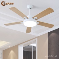 🚓Nordic Ceiling Fan Lights Household Restaurant Living Room Bedroom Remote Control Fan-Style Ceiling Lamp Simple Modern