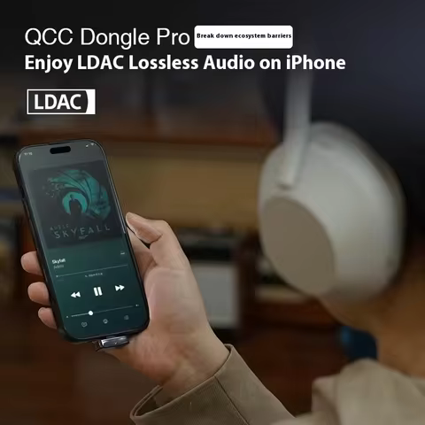 Questyle QCC Dongle Pro LDAC Lossless Supports Snapdragon Bluetooth 5.4Sound with AptX Transmitter E