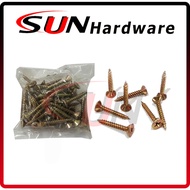 Grc Kalsi board screws 2 Cm 6 x 1 Inch Contents 50 Brass Ceiling Screws