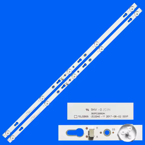 1/5/15 Kits LED Backlight Strip For L32M5-5ARU L32M5-AZ LED TV 4A Pro TCL32D05-ZC22AG-16 TCL32D05-ZC