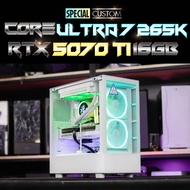 Special Custom 99 / คอมประกอบ CPU INTEL CORE ULTRA 7 265K / GALAX RTX 5070 Ti EX GAMER I-CLICK OC WH