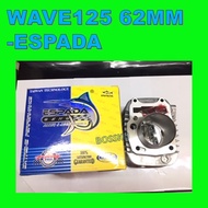 WAVE 125 RACING BLOCK ASSY 62MM ESPADA WAVE125 RACING BLOCK ESPADA 62 MM W125 BLOCK 62MM ESPADA WAVE