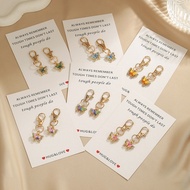 Butterfly Keychain for Woman Gift Card Always Remember Encourage English Card