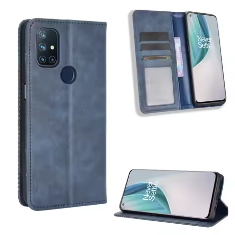 For One Plus Nord N10 5G Case Premium Leather Wallet Leather Flip Case For Oneplus Nord N100 N 10 10