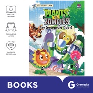 Buku Anak Anak - Educomics Plants Vs Zombies Komik Sains Robot 9: Pertempuran Robot