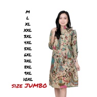 TUNIK BATIK JUMBO / Batik tunik lengan panjang / Batik tunik wanita berkualitas / Baju kerja kantor / Baju kerja wanita / Tunik terbaru / Baju kerja / Baju sekolah / Seragam / Seragam guru / tunik jumbo / Tunik murah / Pakaian wanita model terbaru