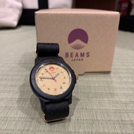 (預訂) 日本製🇯🇵 BEAMS JAPAN 漢字 & 天干地支盤面 三針Watch 錶
