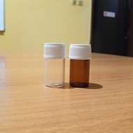 5ml Glass Bottle with Screw Cap 5ml Glass Screw Bottle/