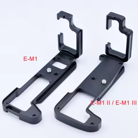 For Olympus E-M1/E-M1 II/E-M1 III Camera L Bracket Hand Grip Quick Release Plate
