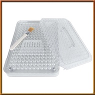 [chasoedivine.] Acrylic Transparent Capsule Filling Tray 0 200 Holes Capsule Filler Capsule Filling 