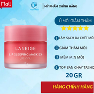 (HÀN QUỐC - HŨ LỚN 20G) Mặt Nạ Môi Laneige 20g Giúp Dưỡng Ẩm Và Phục Hồi Đôi Môi Căng Hồng Bóng Mịn
