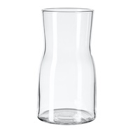 TIDVATTEN 花瓶, 透明玻璃, 17 公分