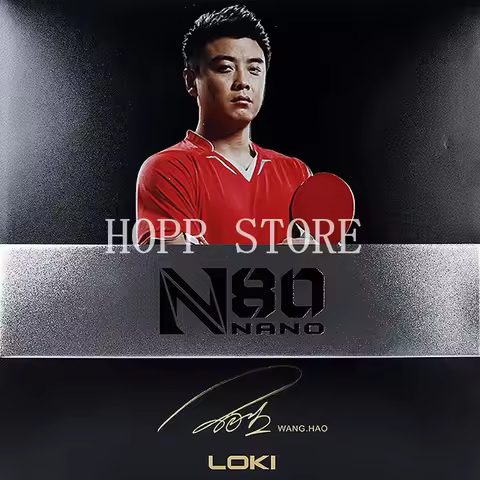 LOKI N80 High-density Yellow Sponge Table Tennis Rubber Pips In High Sticky Strong Spin Ping Pong Ru